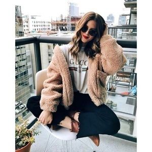Elodie for anthropologie teddy jacket